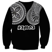 Samoa Traditional Tattoo Sweatshirt Tribal Tatau Pattern