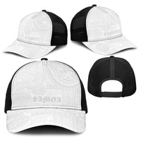 Samoa Lotu Tamaiti Baseball Net Cap Tribal Tatau with Siapo Pattern