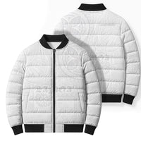 Samoa Lotu Tamaiti Bomber Puffer Jacket Tribal Tatau with Siapo Pattern