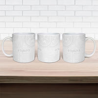 Samoa Lotu Tamaiti Ceramic Mug Tribal Tatau with Siapo Pattern
