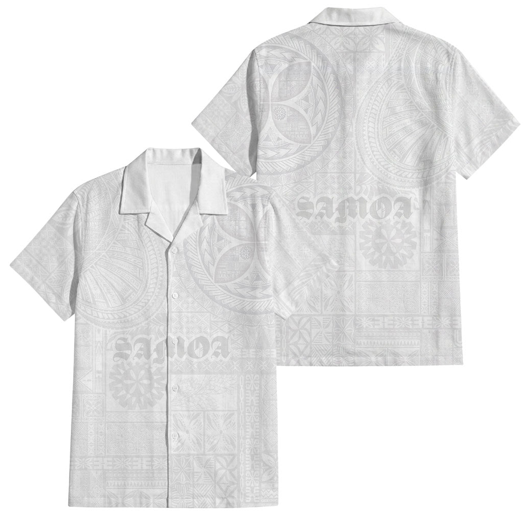 Samoa Lotu Tamaiti Family Matching Puletasi and Hawaiian Shirt Tribal Tatau with Siapo Pattern