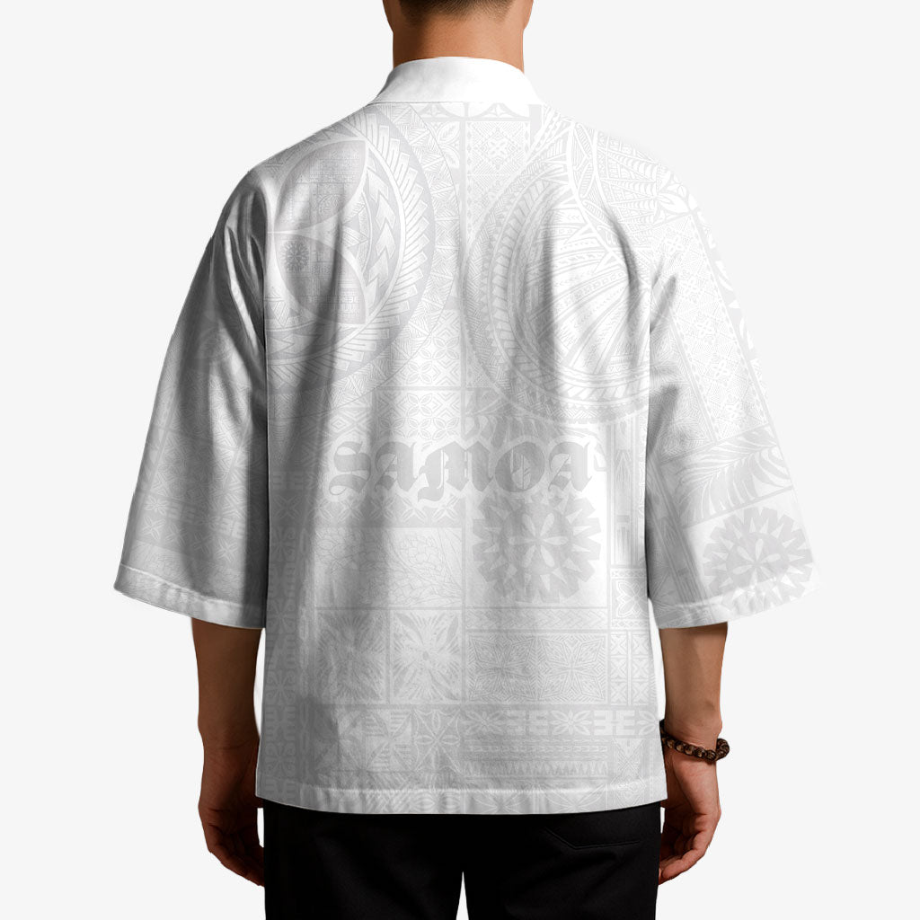 Samoa Lotu Tamaiti Kimono Tribal Tatau with Siapo Pattern