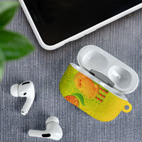 Hawaiian Mango AirPods Case Polynesian Art Pattern and Kakau Tattoo