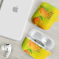 Hawaiian Mango AirPods Case Polynesian Art Pattern and Kakau Tattoo