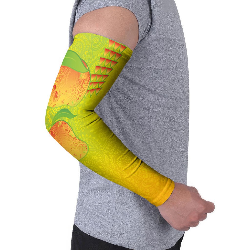 Hawaiian Mango Arm Sleeves Polynesian Art Pattern and Kakau Tattoo