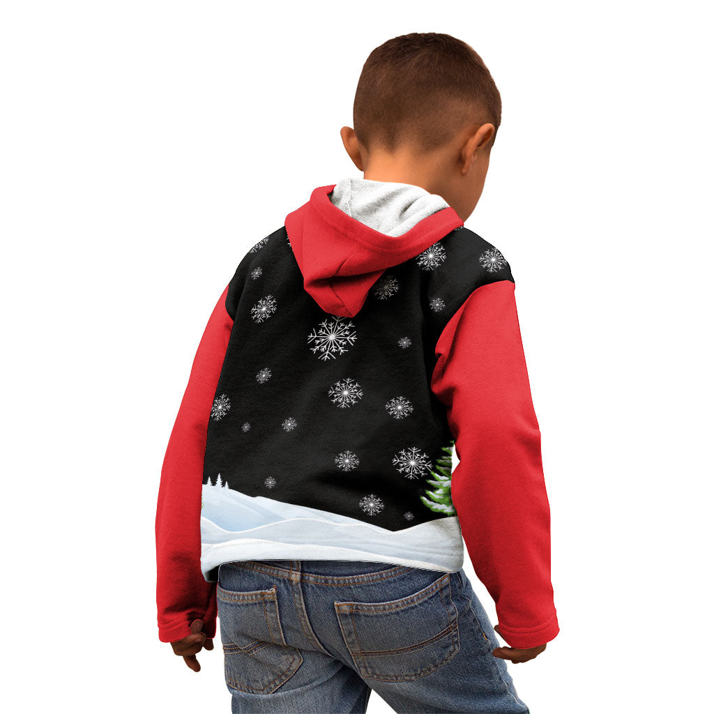 Polynesian Santa Claus Costume Funny Kid Hoodie LT03 - Polynesian Pride