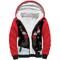 Polynesian Santa Claus Costume Funny Sherpa Hoodie LT03 Unisex Multicolor - Polynesian Pride