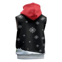 Polynesian Santa Claus Costume Funny Sleeveless Zip Hoodie LT03 - Polynesian Pride