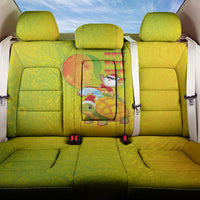 Hawaiian Mango Mele Kalikimaka Back Car Seat Cover Santa Claus Surfing with Turtle Mango Christmas LT03 One Size Multicolor - Polynesian Pride