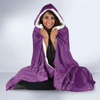 Hawaiian Turtle and Shark Hooded Blanket Kakau Tribal with Polynesian Pattern Pink Color LT03 - Polynesian Pride