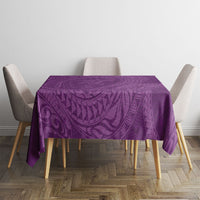 Hawaiian Turtle and Shark Tablecloth Kakau Tribal with Polynesian Pattern Pink Color LT03 - Polynesian Pride