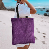 Hawaiian Turtle and Shark Tote Bag Kakau Tribal with Polynesian Pattern Pink Color LT03 - Polynesian Pride