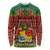 Tonga Christmas Long Sleeve Shirt Coat of Arms and Map Beautiful Merry Xmas Snowflake LT03 Unisex Red - Polynesian Pride