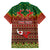 Personalised Tonga Christmas Kid Hawaiian Shirt Coat of Arms and Map Beautiful Merry Xmas Snowflake LT03 - Polynesian Pride