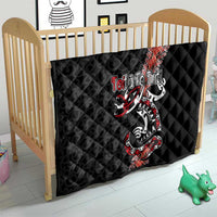 Aotearoa Toitu Te Tiriti Quilt Maori Taniwha Haka - Honour the Treaty LT03 - Polynesian Pride
