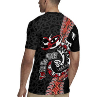 Aotearoa Toitu Te Tiriti Rugby Jersey Maori Taniwha Haka - Honour the Treaty LT03 - Polynesian Pride