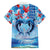 Hawaiian Dolphin Love Couple - Ocean Heart Hawaiian Shirt