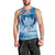 Hawaiian Dolphin Love Couple - Ocean Heart Men Tank Top