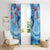 Hawaiian Dolphin Love Couple - Ocean Heart Window Curtain