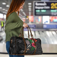 Hawaiian Tropical Plants and Turtles Travel Bag Polynesian Art Motifs LT03 - Polynesian Pride