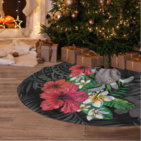 Hawaiian Tropical Plants and Turtles Tree Skirt Polynesian Art Motifs LT03 - Polynesian Pride