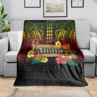 Hawaiian Elements and Polynesian Tattoo Blanket LT03 - Polynesian Pride