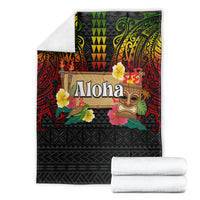 Hawaiian Elements and Polynesian Tattoo Blanket LT03 - Polynesian Pride