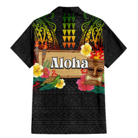 Hawaii Pan-Pacific Festival Family Matching Mermaid Dress and Hawaiian Shirt Hawaiian Elements and Polynesian Tattoo