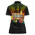 Hawaii Pan-Pacific Festival Women Polo Shirt Hawaiian Elements and Polynesian Tattoo