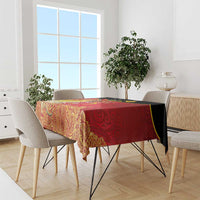 Papua New Guinea Independence Day Tablecloth Happy Anniversary 50th Bird-of-paradise Melanesian Tattoos LT03 - Polynesian Pride