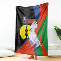 New Caledonia Blanket Kagu Bird and The Seal with Melanesian Culture - Polynesian Pride