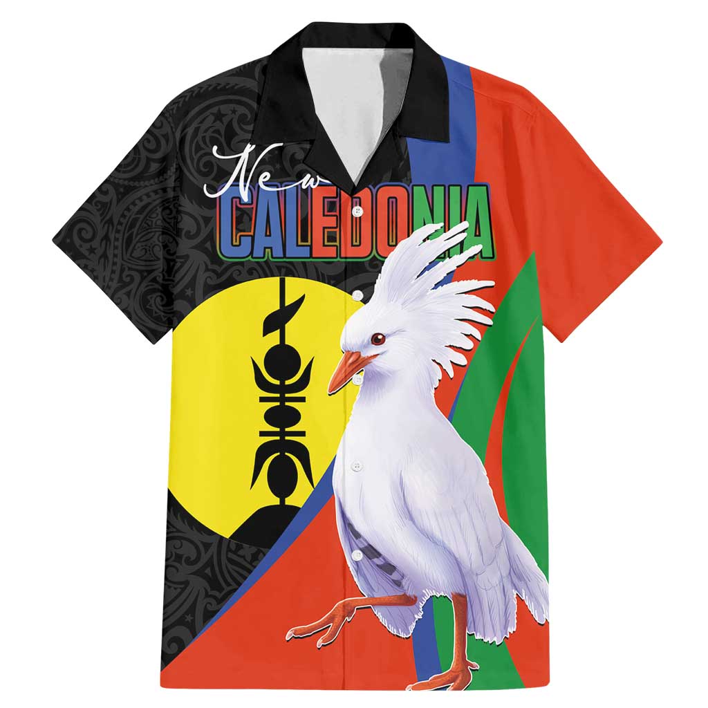 New Caledonia Family Matching Mermaid Dress and Hawaiian Shirt Kagu Bird and The Seal with Melanesian Culture - Polynesian Pride