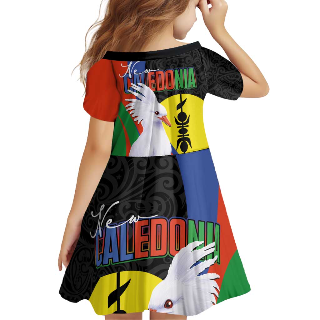 New Caledonia Family Matching Puletasi and Hawaiian Shirt Kagu Bird and The Seal with Melanesian Culture - Polynesian Pride