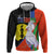 New Caledonia Hoodie Kagu Bird and The Seal with Melanesian Culture - Polynesian Pride
