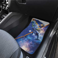Marshall Islands Manit Day Car Mats Grunge National Flag with Whales and Tribal Tattoos LT03 - Polynesian Pride