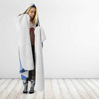 Marshall Islands Manit Day Hooded Blanket Grunge National Flag with Whales and Tribal Tattoos LT03 - Polynesian Pride