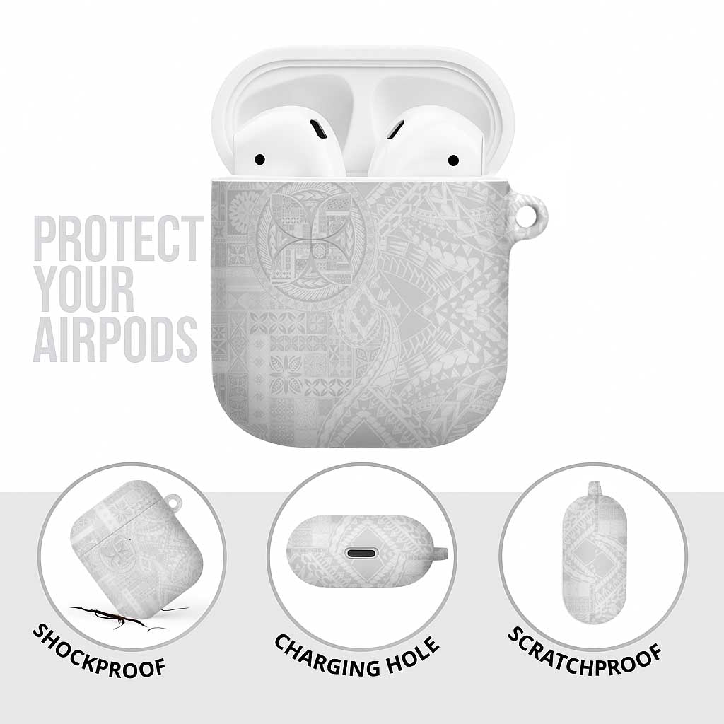 Samoan Culture-Lotu Tamaiti AirPods Case Siapo and Polynesian Art Tattoos - Polynesian Pride