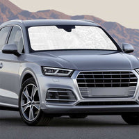 Samoan Culture-Lotu Tamaiti Auto Sun Shade Siapo and Polynesian Art Tattoos - Polynesian Pride