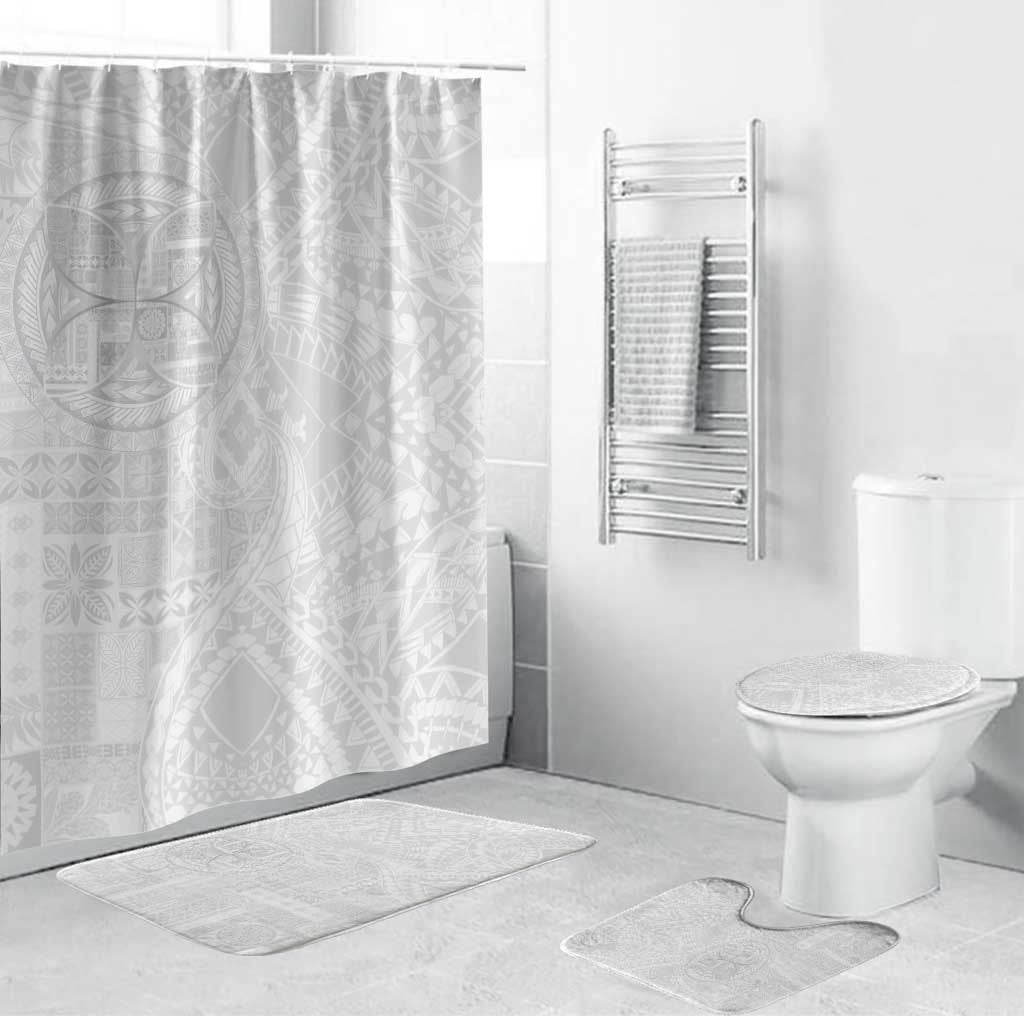 Samoan Culture-Lotu Tamaiti Bathroom Set Siapo and Polynesian Art Tattoos - Polynesian Pride