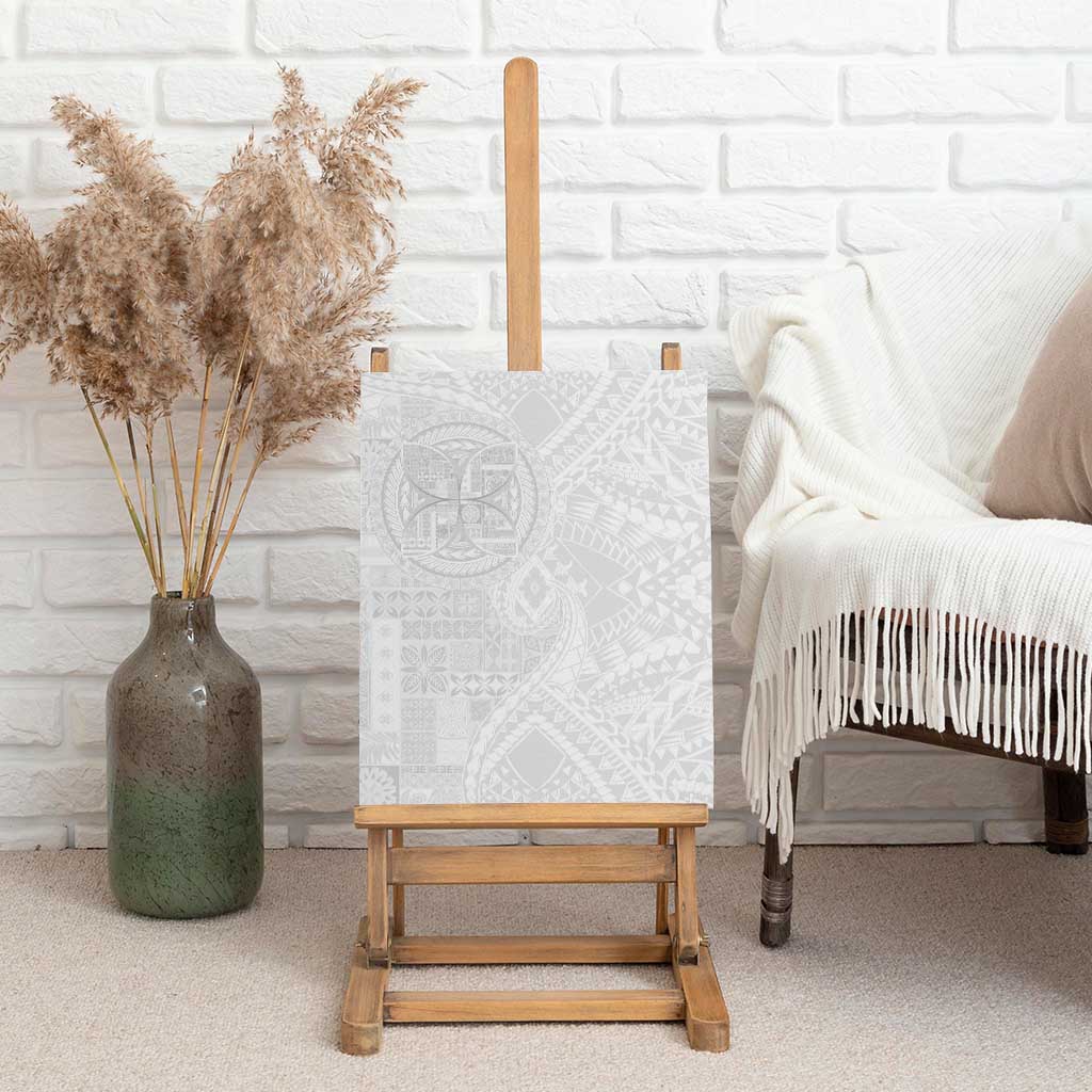 Samoan Culture-Lotu Tamaiti Canvas Wall Art Siapo and Polynesian Art Tattoos LT03 - Polynesian Pride