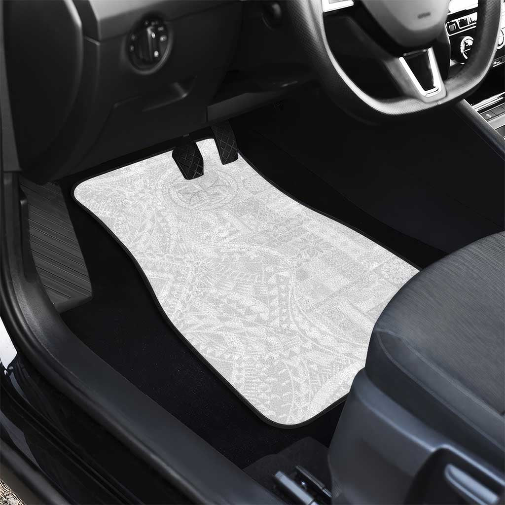 Samoan Culture-Lotu Tamaiti Car Mats Siapo and Polynesian Art Tattoos LT03 - Polynesian Pride