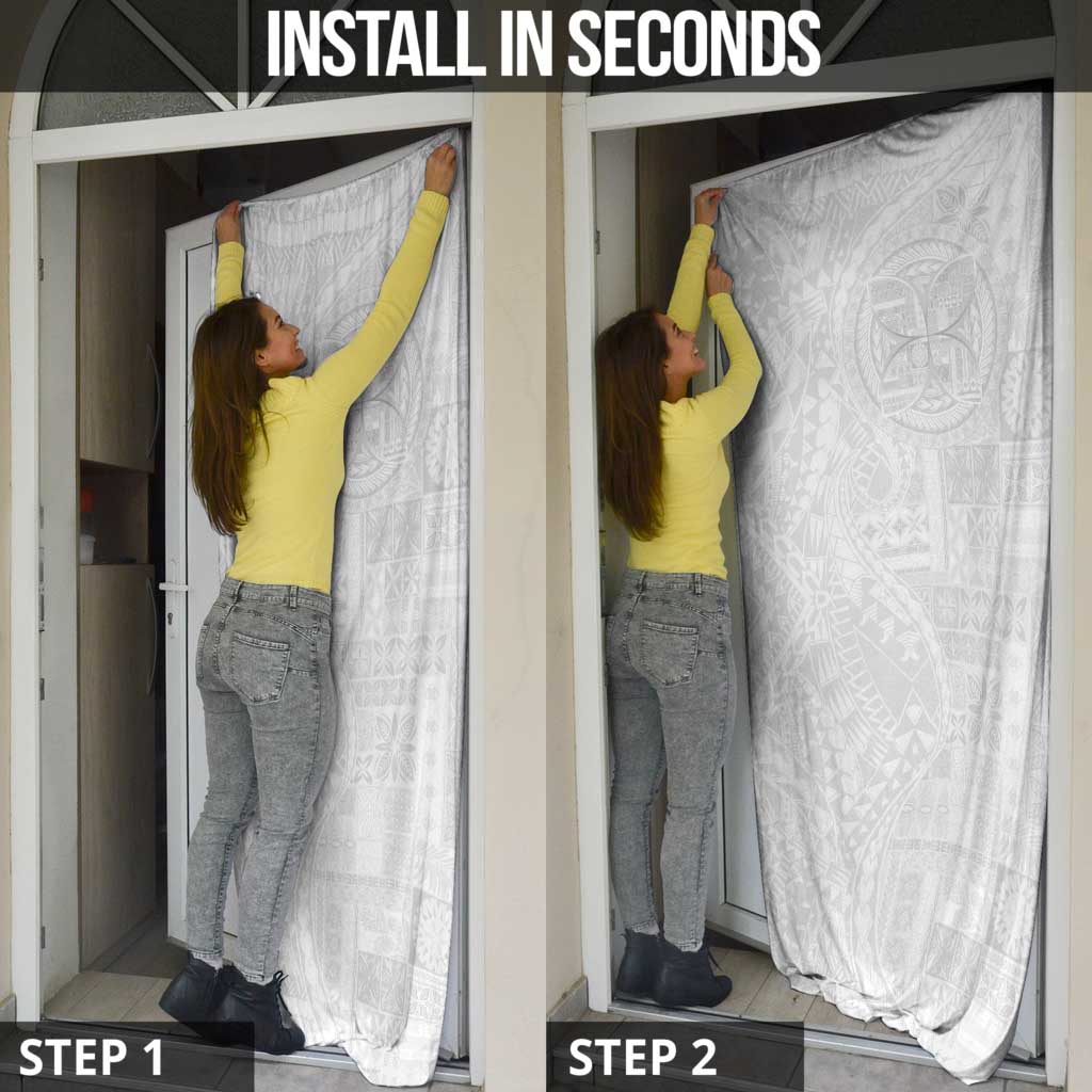 Samoan Culture-Lotu Tamaiti Door Cover Siapo and Polynesian Art Tattoos - Polynesian Pride