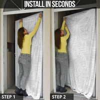 Samoan Culture-Lotu Tamaiti Door Cover Siapo and Polynesian Art Tattoos - Polynesian Pride