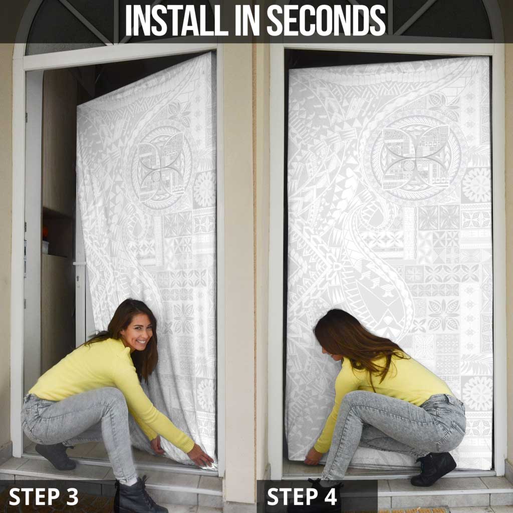 Samoan Culture-Lotu Tamaiti Door Cover Siapo and Polynesian Art Tattoos - Polynesian Pride