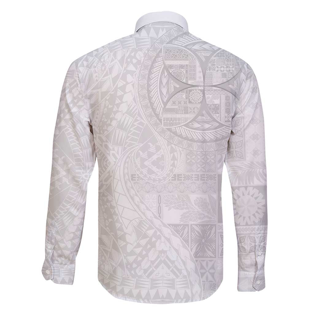 Samoan Culture-Lotu Tamaiti Family Matching Mermaid Dress and Hawaiian Shirt Siapo and Polynesian Art Tattoos - Polynesian Pride