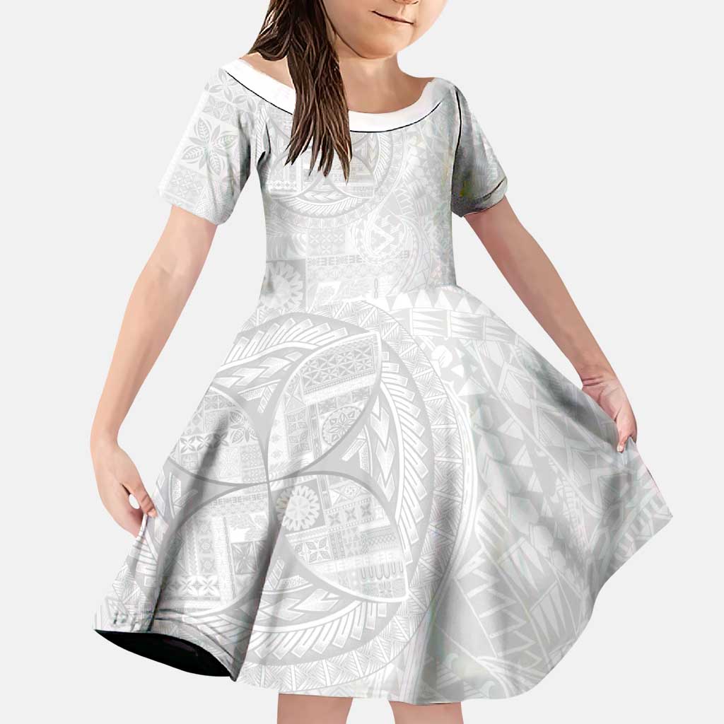 Samoan Culture-Lotu Tamaiti Family Matching Puletasi and Hawaiian Shirt Siapo and Polynesian Art Tattoos - Polynesian Pride