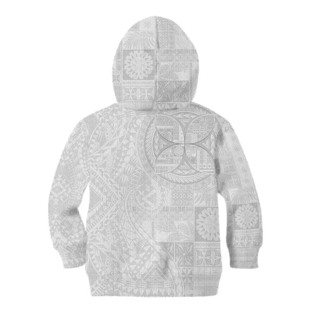 Samoan Culture-Lotu Tamaiti Kid Hoodie Siapo and Polynesian Art Tattoos - Polynesian Pride