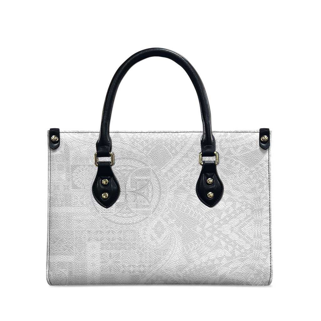 Samoan Culture-Lotu Tamaiti Leather Bag Siapo and Polynesian Art Tattoos - Polynesian Pride