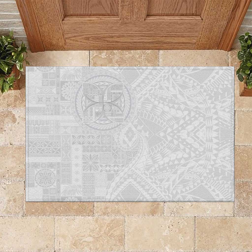 Samoan Culture-Lotu Tamaiti Rubber Doormat Siapo and Polynesian Art Tattoos - Polynesian Pride