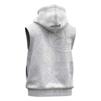 Samoan Culture-Lotu Tamaiti Sleeveless Zip Hoodie Siapo and Polynesian Art Tattoos - Polynesian Pride